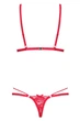 Боді Obsessive 46/48(L/XL) Червоний (101597) - зображення 2