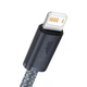 USB кабель для iPhone з роз'ємом Lightning BASEUS Dynamic Series Fast Charging Data Cable (2m, 2,4A). Black - зображення 2