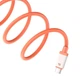 Кабель Type-C на USB Baseus 0℃ Series Fast Charging Data Cable (2m, 100W, 6A, 480 Mbps). Canyon Coral - зображення 5