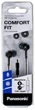 Навушники Panasonic RP-TCM115GC In-ear Mic Чорний (RP-TCM115GCK) - изображение 2