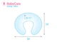 Подушка Sonex BabyCare для вагітних і годування 58x54x17 см Блакитна (SO102495) - зображення 4