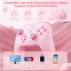 Игровой геймпад джойстик BIGBIG WON CHOCO Bluetooth контроллер для игр PC Switch IOS Android с NFC Розовый - изображение 5