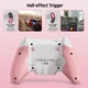 Бездротовий ігровий геймпад BIGBIG WON Rainbow 2 Se джойстик Bluetooth контролер PC Switch IOS Android Білий з рожевим - зображення 6