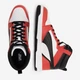 Подростковые демисезонные ботинки для мальчика Puma Rebound V6 Mid Jr 39383103 36 (3.5) Красный/Белый (4099683229286) - изображение 4