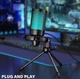 Ігровий конденсаторний мікрофон FIFINE з RGB для ноутбука, ПК, PS4/5, Macbook - зображення 5