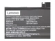 Батарея (оригінал) до Lenovo ThinkPad X1 Yoga 4th 5th Gen X1 Carbon 7th 8th Gen L18M4P72 15.36V 3321mAh (51Wh) - изображение 4