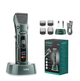 Профессиональная аккумуляторная машинка для стрижки VGR V-696 Professional с индикатором заряда и 4 насадками - изображение 1