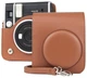 Подарунковий набір Камера для миттєвого друку Fujifilm Instax Mini 40 EX D US / Коричневий чохол / Картриджі на 20 фото / Коричневий фотоальбом на 108 фото - зображення 3
