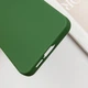 Чохол TPU GETMAN Liquid Silk Full Camera Samsung Galaxy S24 FE Зелений / Dark green - зображення 6