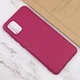 Чехол Silicone Cover Lakshmi (AA) для Samsung Galaxy A71 Бордовый / Marsala - изображение 3