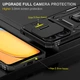 Ударопрочный чехол Camshield Army Ring для Xiaomi Redmi 13C / Poco C65 Черный / Black Без бренда - изображение 2