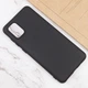 Чехол Silicone Cover Lakshmi (AA) для Samsung Galaxy A71 Черный / Black - изображение 3