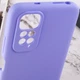 Чохол TPU GETMAN Liquid Silk Full Camera для Xiaomi Redmi Note 11 (Global) / Note 11S Бузковий / Dasheen - зображення 4