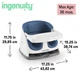 Стульчик для кормления-бустер Ingenuity Baby Base Night Sky, 74451167278 - изображение 10