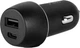 Автомобильное зарядное устройство Ttec SmartCharger Duo USB-C/USB-A /30Вт Black (2CKS24S) - изображение 1