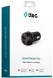 Автомобильное зарядное устройство Ttec SmartCharger Duo USB-C/USB-A /30Вт Black (2CKS24S) - изображение 5