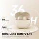 Навушники SoundPeats Mini HS бездротові Bluetooth TWS black чорні LDAC - зображення 3