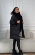 Fashions • Пальто женское стеганое Лили Fashions 50-52 черный (9373-мо) - изображение 6