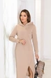 Fashions • Женское спортивное платье Era Fashions 42-44 бежевый (8014-фг) - изображение 3