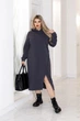 Fashions • Жіноча спортивна сукня Era Fashions 54-56 графіт (8014-фг) - зображення 1