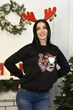 Fashions • Світшот жіночий Sens Fashions 50-52 чорний (4226-фг) - зображення 3
