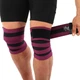 Коленные бинты для приседаний BUNDLED KNEECAP EZOUS A-10 2шт черный-фиолетовый - изображение 5