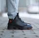 Зимові кросівки Stilli Jordan 13 Retro 42 (26 см) Black Red (арт 1587) - зображення 4