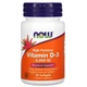 Вітамін Д-3 Now Foods Vitamin D-3 високоефективний 50 мкг (2000 МО), 30 гелевих капсул (NOW-00355) - изображение 1