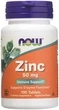 Цинк Now Foods Zinc 50 мг, 100 таблеток (NOW-01520) - зображення 1