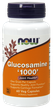 Глюкозамін Now Foods Glucosamine 1000 мг, 60 рослинних капсул (NOW-03237) - зображення 1