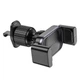 Тримач для мобільного BOROFONE BH106 Ascend pull clip car holder(air outlet) Black Metal Gray - зображення 3