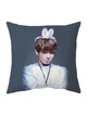 Подушка Чонгук Тэхен kpop Bts двухсторонняя 40х40 см (p0036) - изображение 2