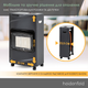 Напольный газовый обогреватель Heidenfeld Inferno GH100 - изображение 7