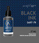 Farba Scale75 Artist Range 17 ml Black Ink (8435635306319) - obraz 3