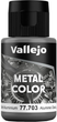 Farba Vallejo Metal Color 77.703 32 ml Dark Aluminium (8429551777032) - obraz 1