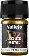 Фарба Vallejo Liquid Metal 70.795 35 мл Green Gold (8429551707954) - зображення 1