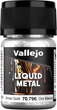 Фарба Vallejo Liquid Metal 70.796 35 мл White Gold (8429551707961) - зображення 1