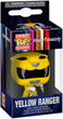 Брелок Funko Pocket POP Keychain Power Rangers 30th Anniversary Yellow Ranger 4 см (00889698721530) - зображення 1