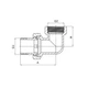 Американка кутова ASG 1/2" PN 40 з покриттям - зображення 2