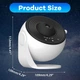 Проектор нічник зоряного неба з 13 змінними катриджами та обертанням Galaxy Projector 360° лампа з проекцією сузір'їв та таймером - зображення 5