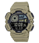 Мужские часы CASIO WS-1500H-5BVDF Хаки/Экран Черный - изображение 4