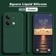 Силиконовый чехол Soft Touch для Xiaomi Redmi Note 13 Pro 4G Тёмно-зеленый - изображение 2