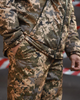 Тактичний демісезонний костюм 3 в 1 SoftShell куртка+ветровка+штани L піксель (90118) - зображення 9