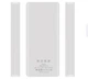 Корпус портативна зарядка Power Bank 8х18650 біла - зображення 3