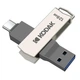 Флешка Kodak K273 USB 3.2 & Type-C OTG 128 GB Серебристый (1013-999-00) - изображение 1