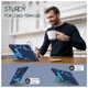 Чохол Strong Case Tablet для Xiaomi Redmi Pad SE (11") / посилений чохол для планшета з функцією підставки / синій + блакитний - зображення 4