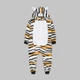 Детский кигуруми-тигр для девочки Kigurumi Тигр B51 140 см Коричневый (ROZ6501096633) - изображение 1