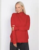 Женский гольф-водолазка базовый с кашемиром Moni &Co Красный M/L (48-50) - изображение 1