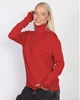 Женский гольф-водолазка базовый с кашемиром Moni &Co Красный M/L (48-50) - изображение 2