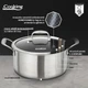 Каструля Heinner Titanium з нержавіючої сталі 7 л (HR-MRK-28) - зображення 6
